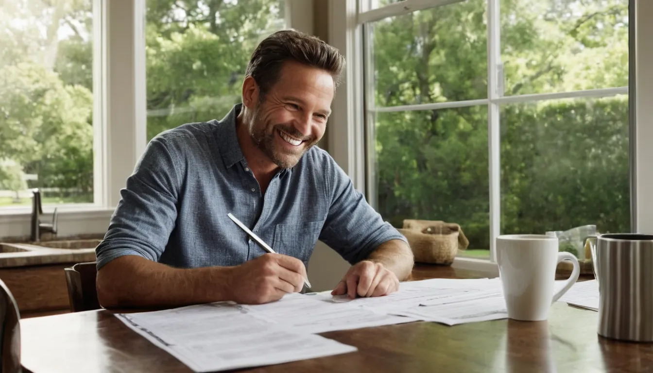 Homeowner comparing written tree removal estimates